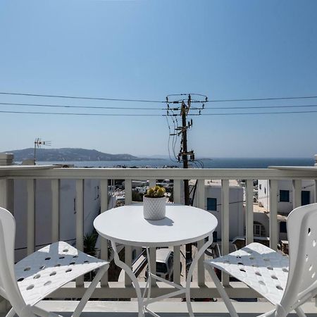 Gazia Sea View House - Mykonos Town Lägenhet Exteriör bild