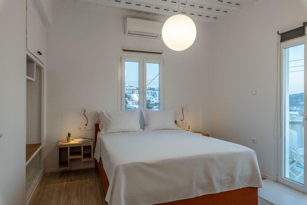 Gazia Sea View House - Mykonos Town Lägenhet Exteriör bild